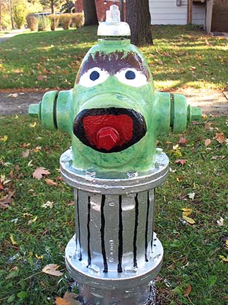 Oscar the Grouch - 241 S. Illlinois